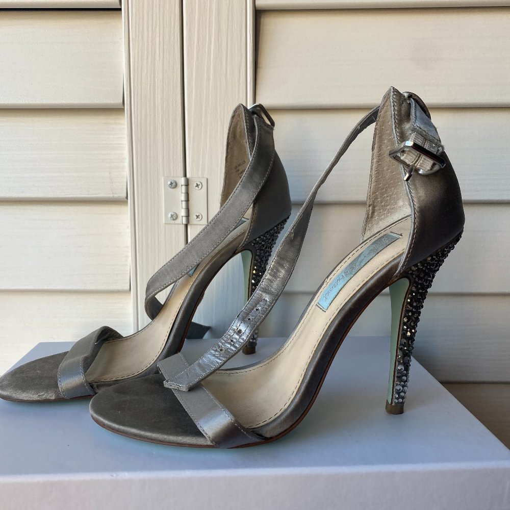 Betsey Johnson Rhinestone Heel